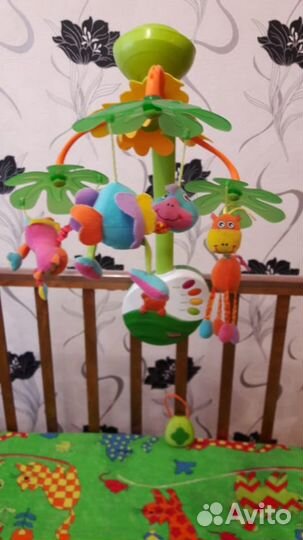 Детский музыкальный мобиль для детской кроватки