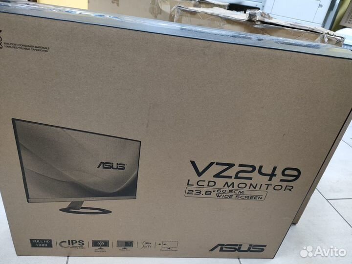 23,8-дюймовый монитор asus vz249q