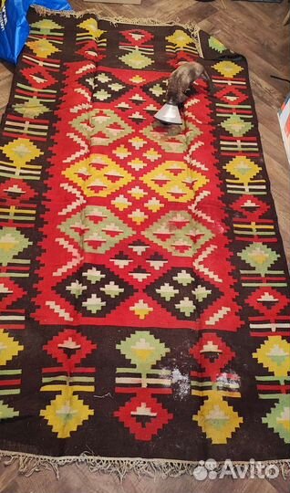 Ковер шерстяной СССР килим