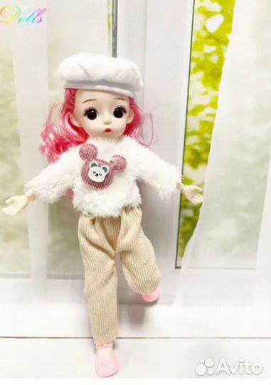 Новая игрушка для девочки кукла шарнирная