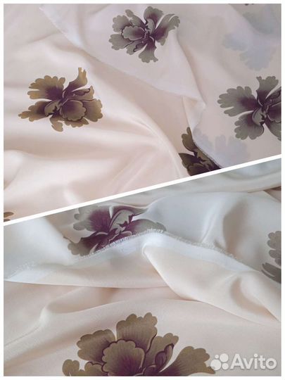 Натуральный шелк и лёгкая шерсть.Италия