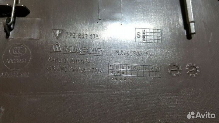 Накладка торпедо левая Porsche Cayenne 958 M4852