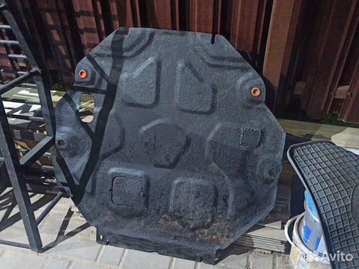 Защита картера митсубиши аутлендер