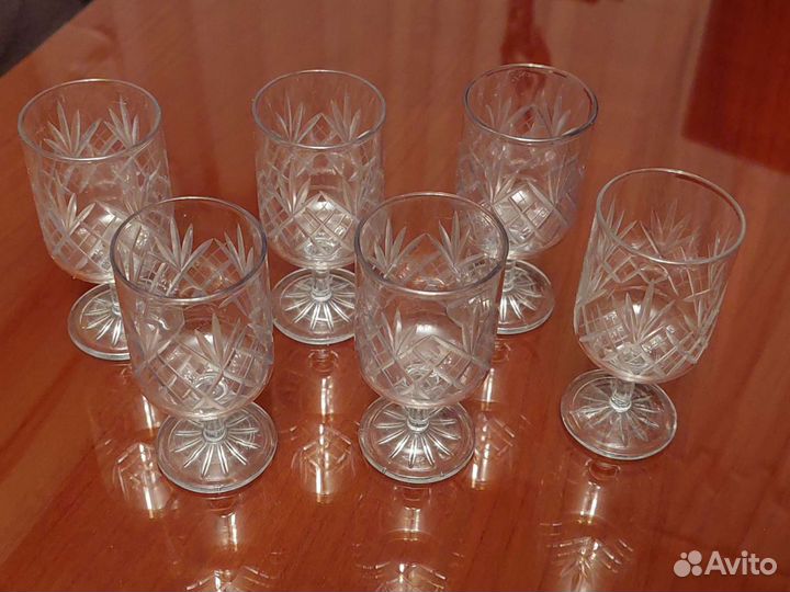 Хрустальные рюмки царские