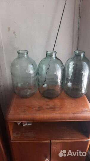 Банки стеклянные 10 л