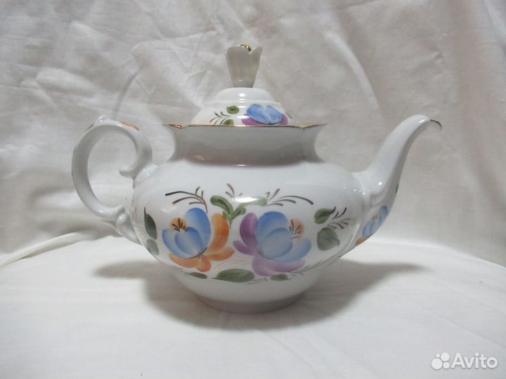 Заварочный чайник. Фарфор. СССР