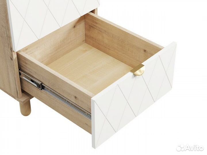 Тумба прикроватная Теджонс Diamond Milk