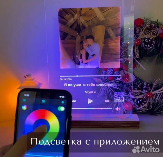 Рамка с живым фото