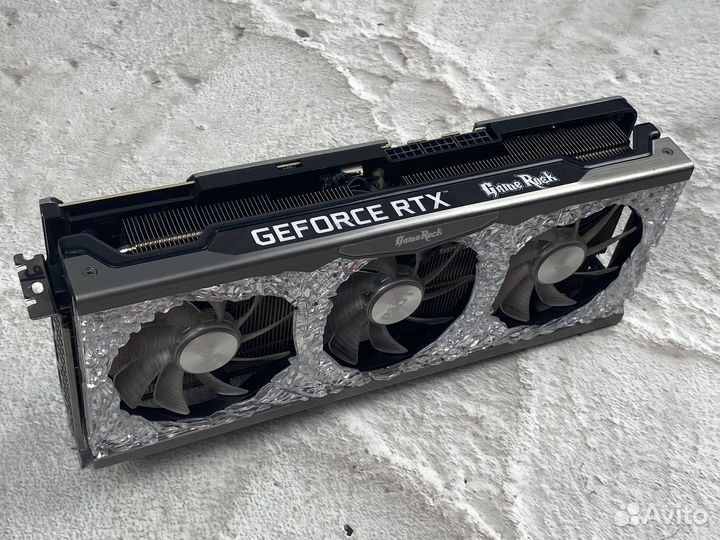 Холодная Palit rtx 3080 ti gamerock