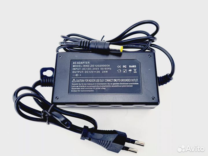 Адаптер блок питания 12v 2a 24W