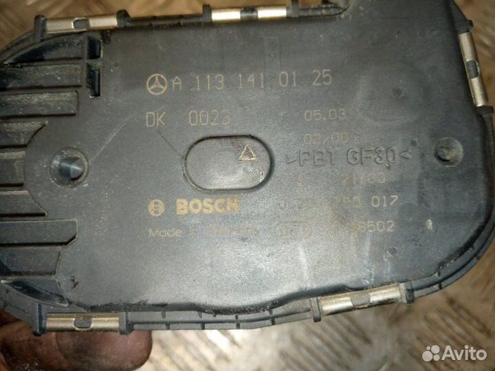 Дросельная заслонка Mercedes-Benz M-Class W163