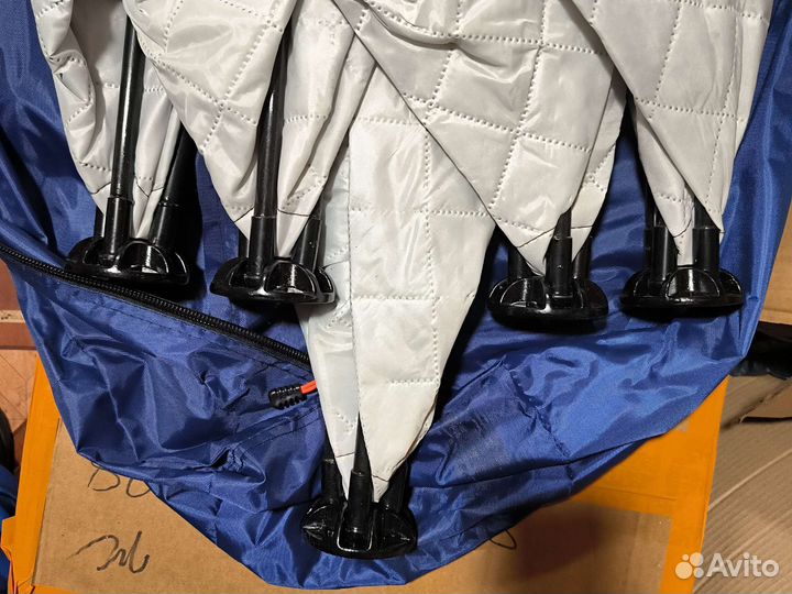 Палатка зимняя трёхслойная 240*240*250см