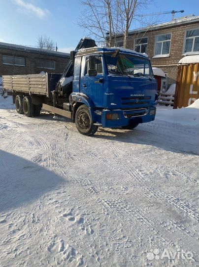 КАМАЗ 65117-N3 с КМУ, 2012