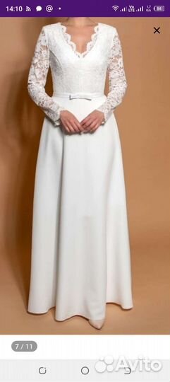 Свадебное платье, туфли