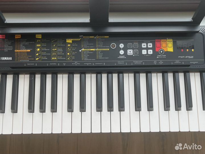 Синтезатор yamaha psr-f52