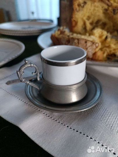 Кофейный набор Kahla. Подстаканники