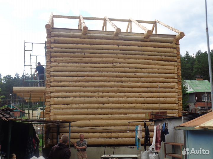 Срубы. бани. дома