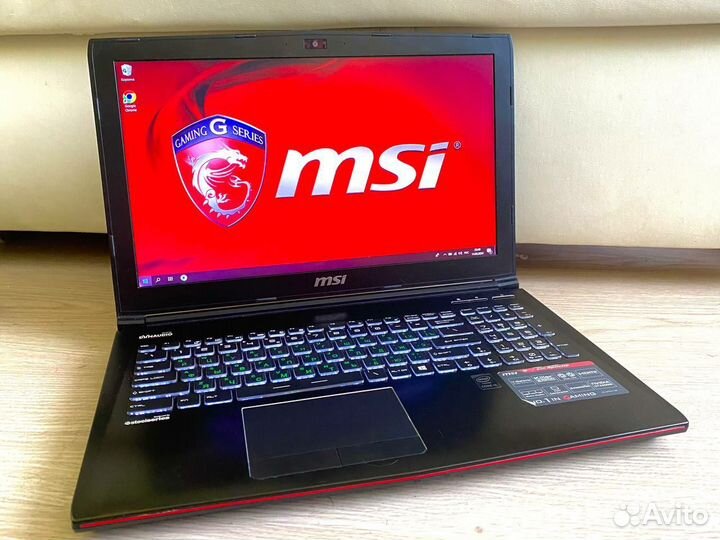 Игровой MSI 15.6 Core I5+GTX/16DDR/SSD+HDD