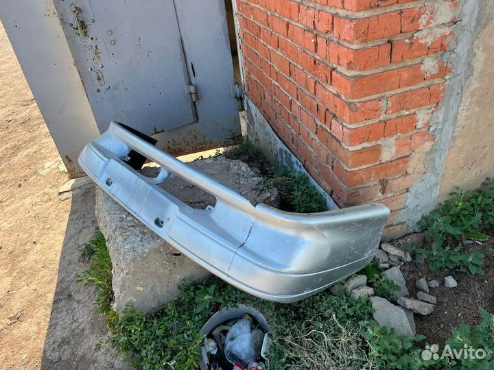 Передний бампер на ваз 2114/2115 снежная королева