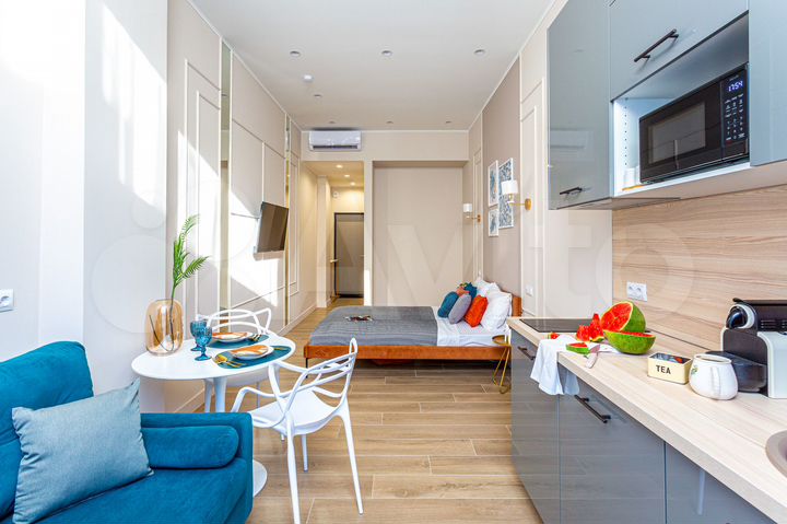 Апартаменты-студия, 30 м², 4/6 эт.