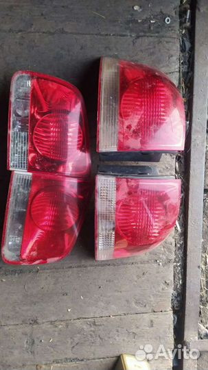 Задние фонари на touareg