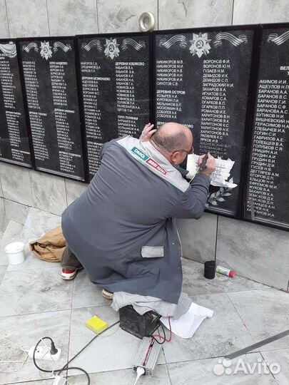 Паматники. ограды. благоустройство захоронений