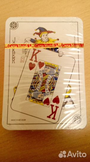 Карты игральные Carta Mundi (Бельгия)