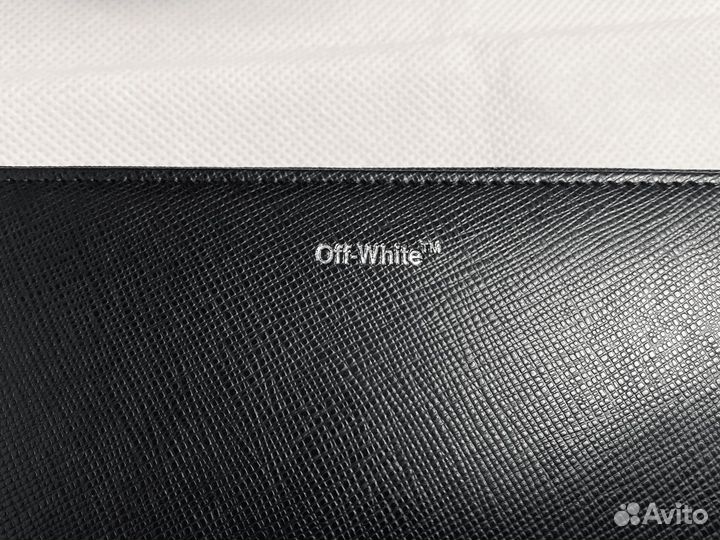 Кошелек Off-White Striped Continental Wallet