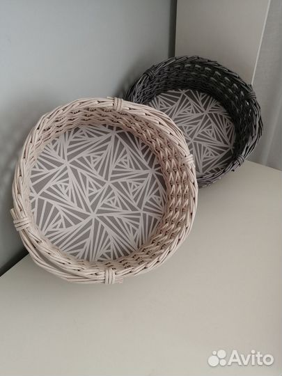Корзина плетеная
