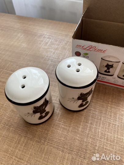 Набор для соли и перца, специй