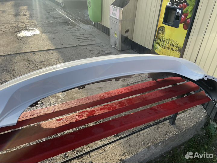 Задний бампер на volkswagen polo hatchbach