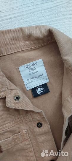 Джинсовая куртка для мальчика 104