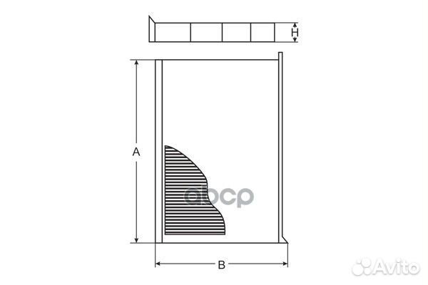 Фильтр салона SA1177 SCT