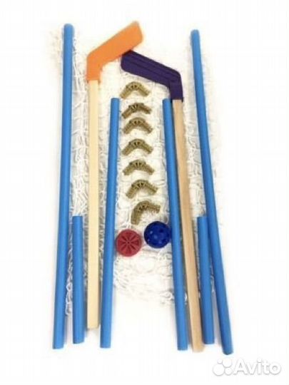 Хоккейный набор 5 в 1 детский