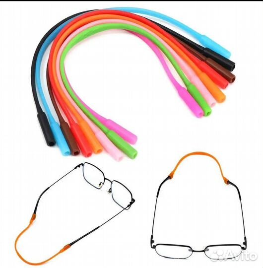 Для очков детских розовая резинка