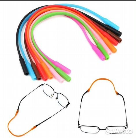 Для очков детских розовая резинка