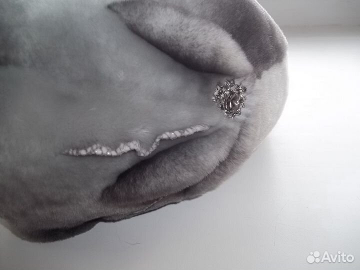 Шапка женская мутоновая