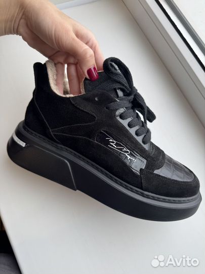 Кеды зимние женские