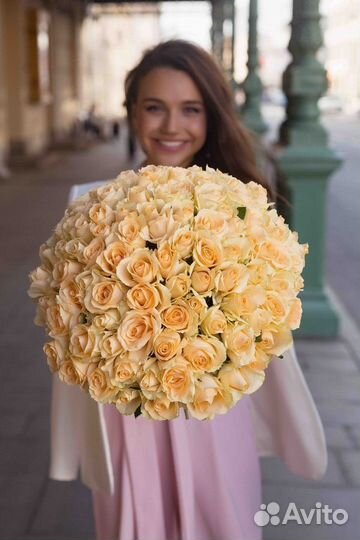 Цветы розы с бесплатной доставкой