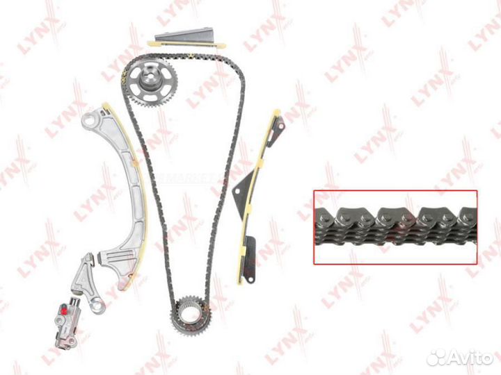 Lynxauto TK-0207 Комплект цепи грм