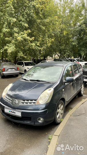 Nissan Note 1.6 AT, 2008, 168 500 км