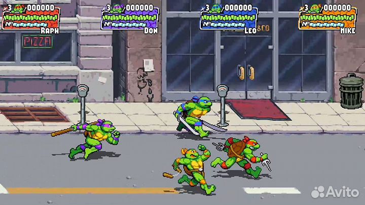 Игра Teenage Mutant Ninja Turtles: Shredder's