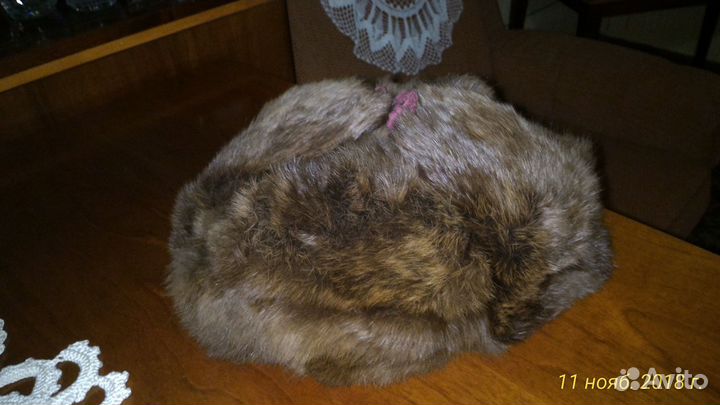 Шапка кроликовая