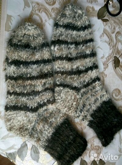 Изделия из пряденной собачьей шерсти