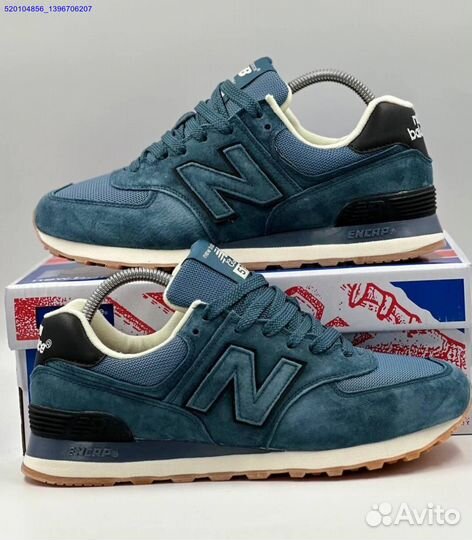 Кроссовки New Balance 574 Blue (Арт.39859)