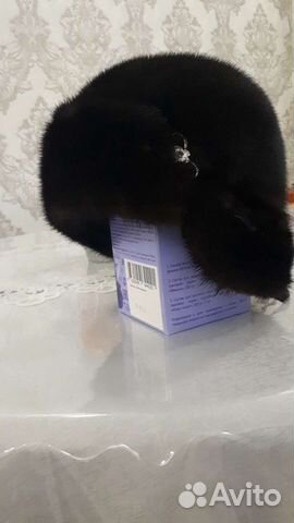 Шапка норковая женская