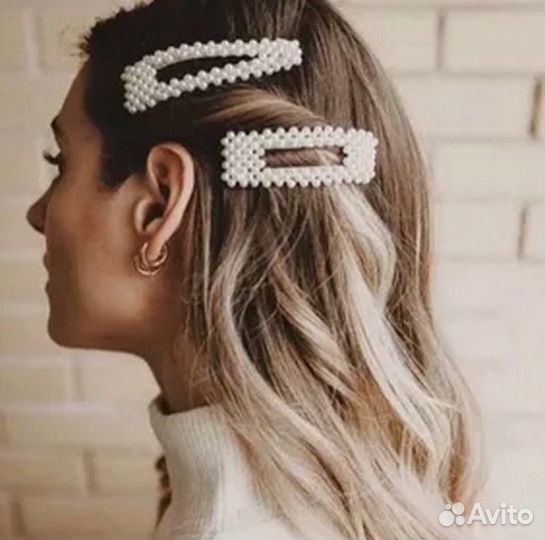 Заколка для волос клик клак