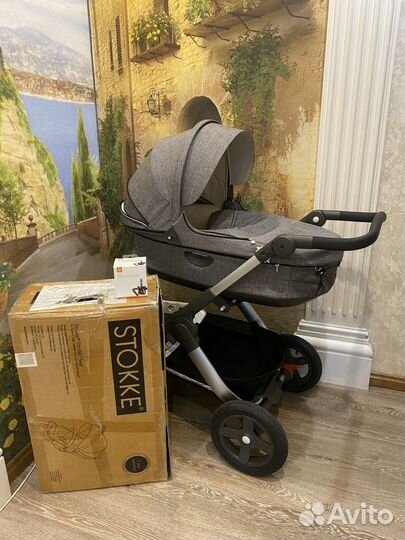 Коляска stokke 2 в 1