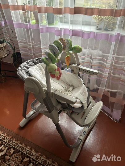 Детский стул Chicco + Шезлонг в подарок