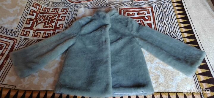 Шуба для девочки из искусственного меха
